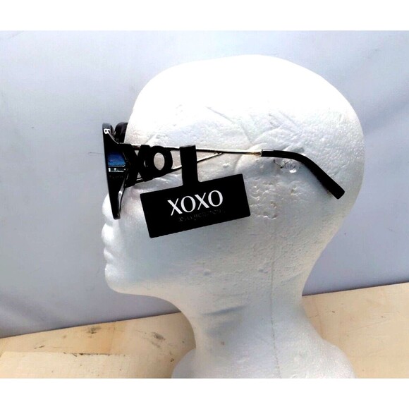 XOXO Womens XS93143-1BB-SC Cat2 Black Gadient Lens Sunglasses NEW 62-13-140 - Picture 1 of 11